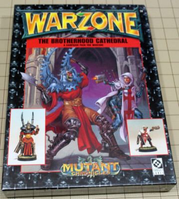 Warzone THE BROTHERHOOD CATHEDRAL Campaign Pack Sealed in Shrink!!