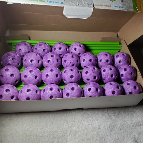 Crazy Forts Purple 69 Pieces Brand New Open Box - Picture 2 of 9