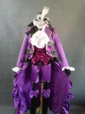 Black Butler II cosplay purple uniform suit cosplay costume