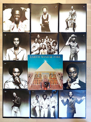EARTH, WIND & FIRE - 1977 - ALL 'N ALL - Vinyl - Mit Riesenposter !