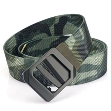 Metal Buckle Men Belt Wear-resistant Nylon Tactical Belt   Jeans Waistband