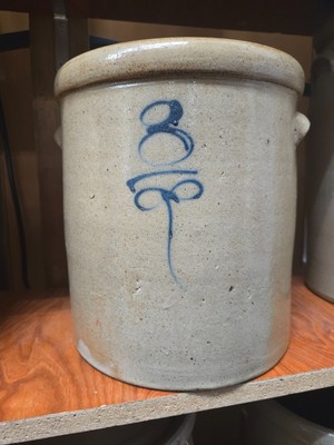 Vintage #3 Red Wing Salt Glaze Crock