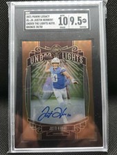 2021 Panini Legacy Justin Herbert Auto Under The Lights /50