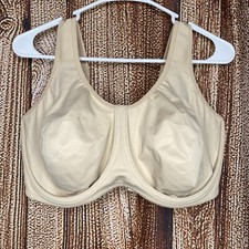 Syrokan Max Control High Impact Underwire Sports Bra A227 Beige Size 42F