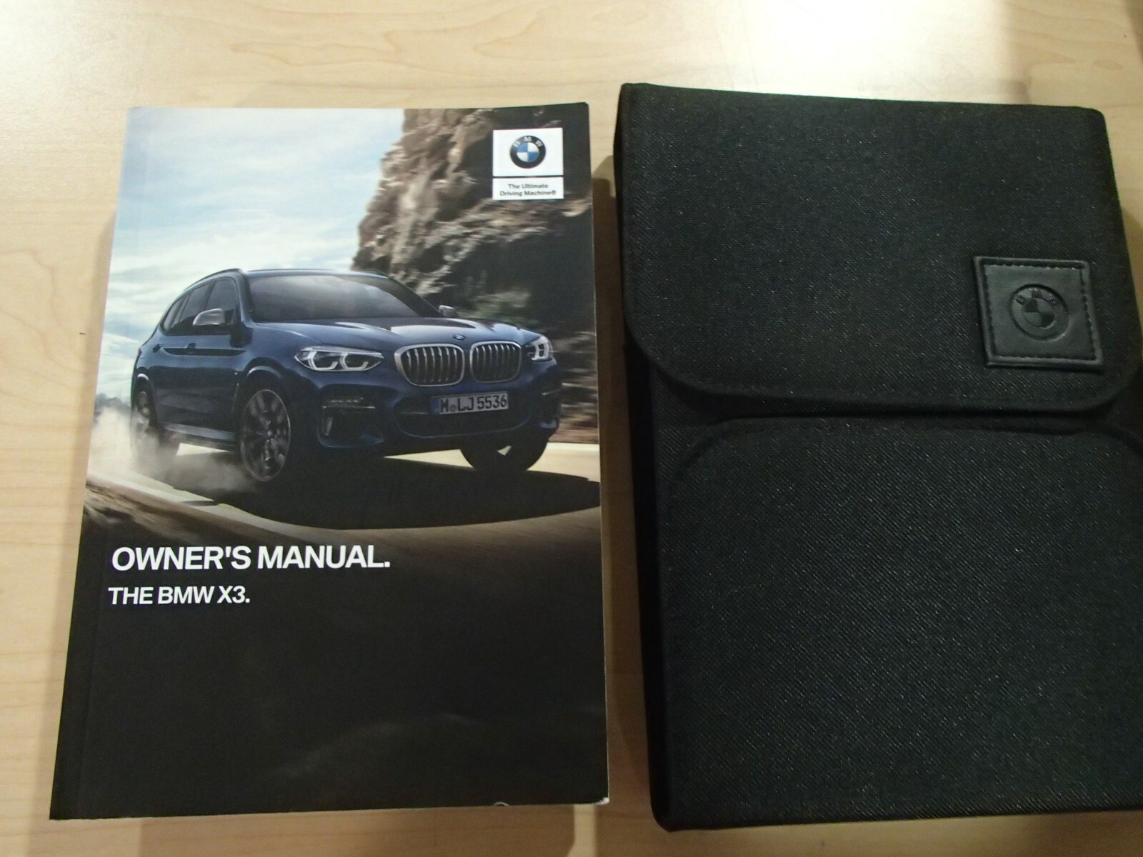 BMW G01 X3 Owners Manual With Case 08/2018 TO 12/2018 eBay