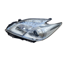 Genuine Toyota Prius 2009-2015 Right Driver Side Headlight with Bulbs