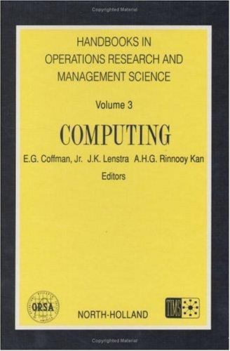 Computing Coffman Hardback Elsevier Science 9780444880970 Volume 3