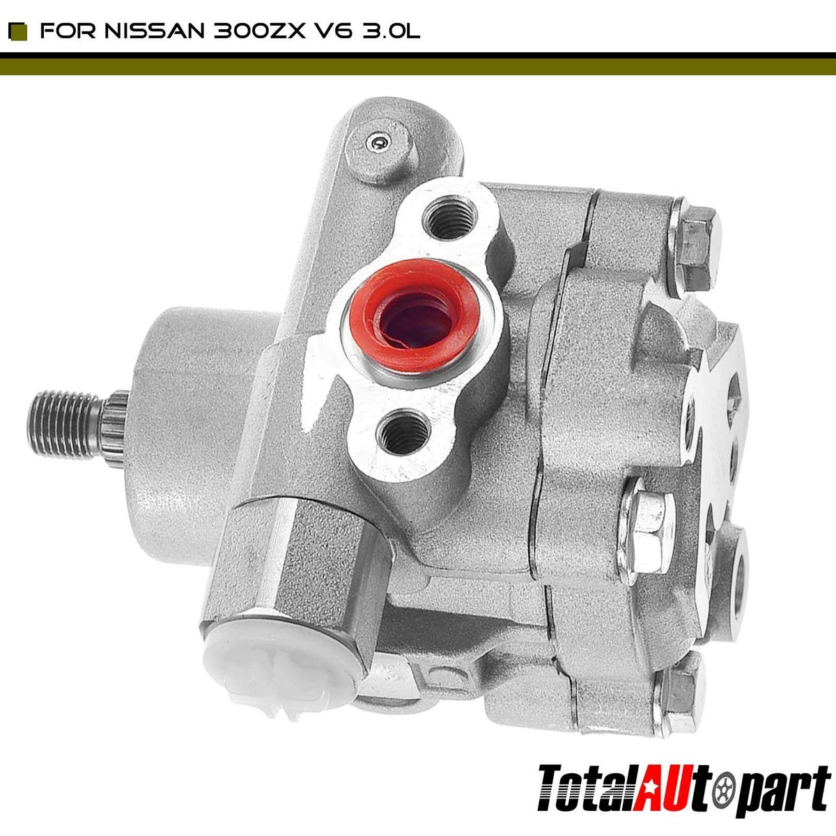 Power Steering Pump w/o Reservoir for Nissan 300ZX V6 3.0L