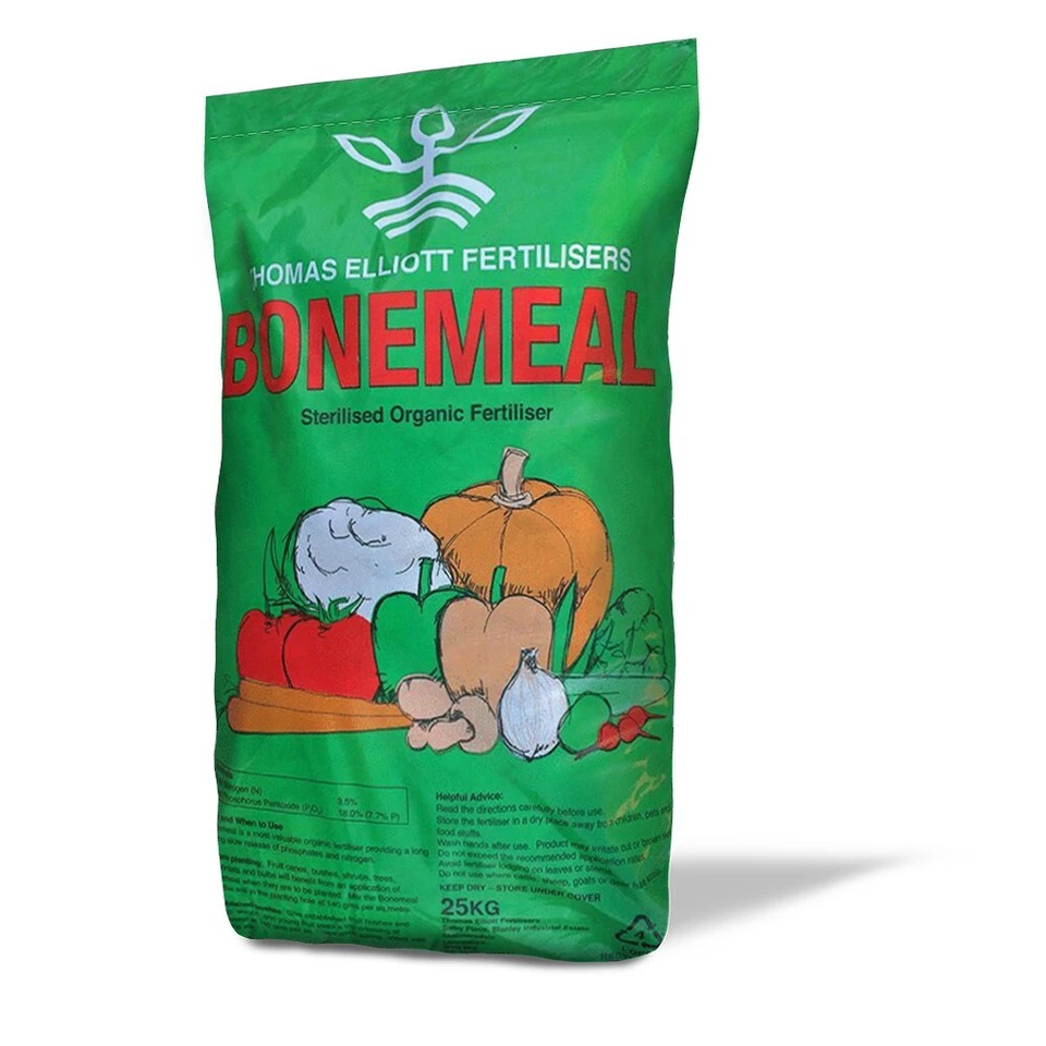 THOMAS ELLIOTT Thomas Elliot Bonemeal Fertiliser 25kg Organic Fertiliser