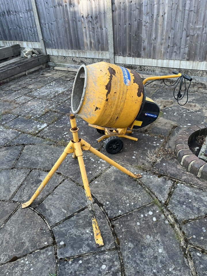 Belle Minimix 130 Electric Cement Mixer eBay