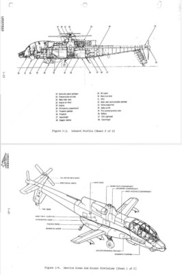 AH-56 Cheyenne Hubschrauber Archiv 60er Jahre seltenes Handbuch historischer Apache Vorläufer
