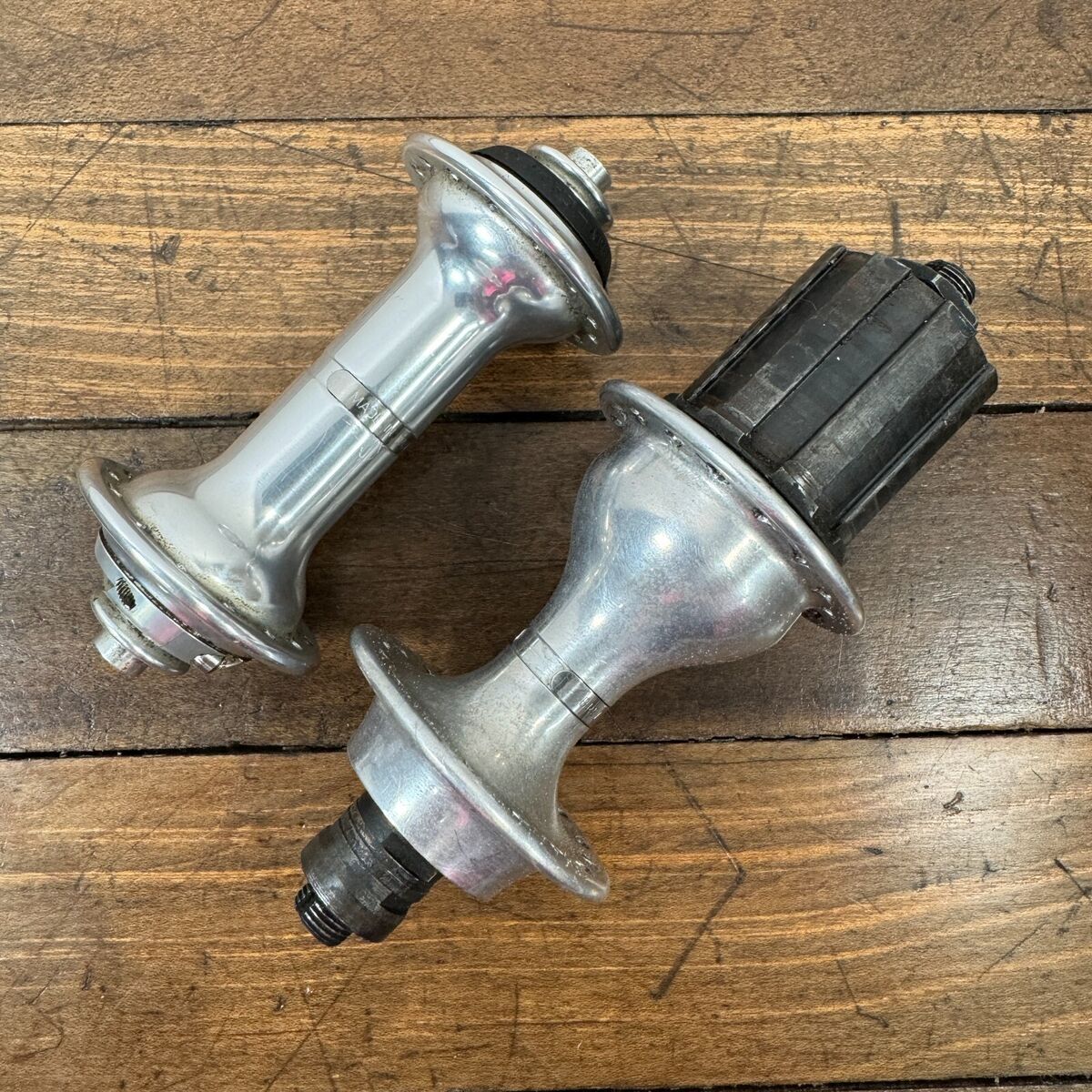 Vintage Campagnolo Record Hub Set 8s 8 Speed 32h 130 mm 32 Vintage Campagnolo Record Hub Set 8s 8 Speed 32h 130 mm 32