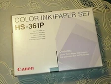 Canon HS-36IP Color Ink/Paper 3-Color Ink Paper Set NEW!