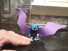 Vintage 1999 POKEMON Nintendo GOLBAT Burger King Promo 3" Mini Plush Figure Toy