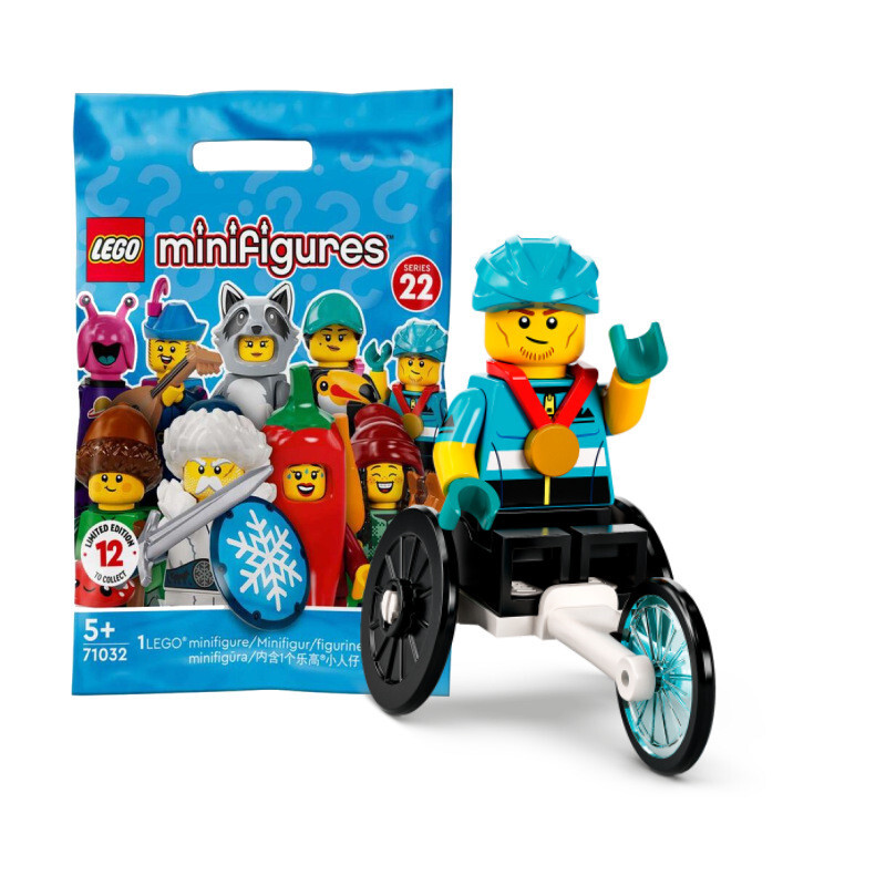 Original LEGO® Minifiguras 71032 Serie 22 Corredor en Silla de