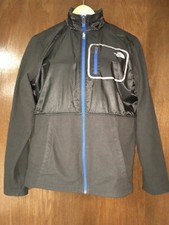 Boys North Face Peril Glacier Microfleece Track Jacket Sz XL 18-20 