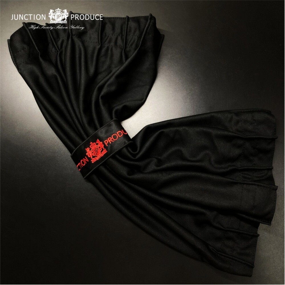 JDM Junction Produce VIP Car Curtains Red Stitchwork JP Luxury Shade