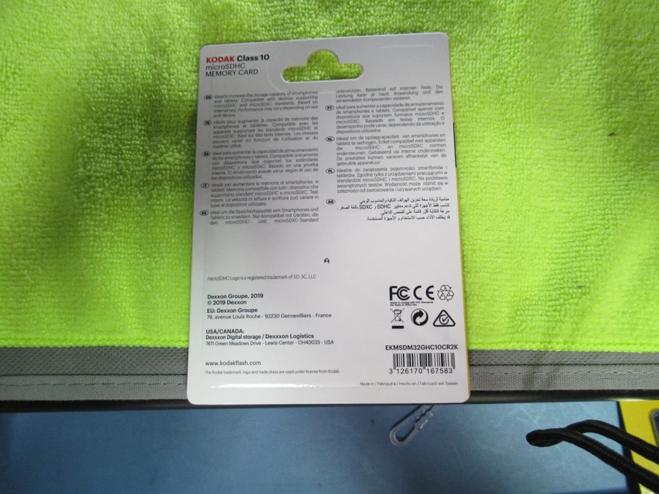 KODAK CLASS 10 MICRO SDHC MEMORY CARD 32GB WITH USB - Image 2 of 2