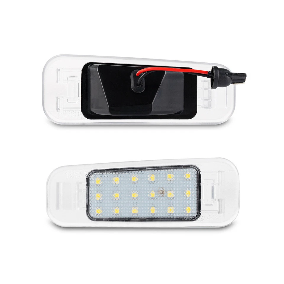 Kit de luces LED completas de matrícula OE-Fit blancas 18-SMD para Kia Rio Rio5 2006-11 Foto 3 de 4