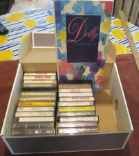 Cassette Tape Lot - Dolly Parton RCA Years, George jones, Patsy Cline 26 