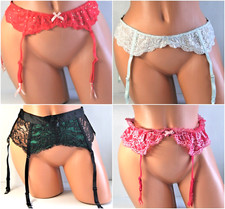 Victoria's Secret Garter Dream Angels Lace Floral Vintage Limited Edition NWT