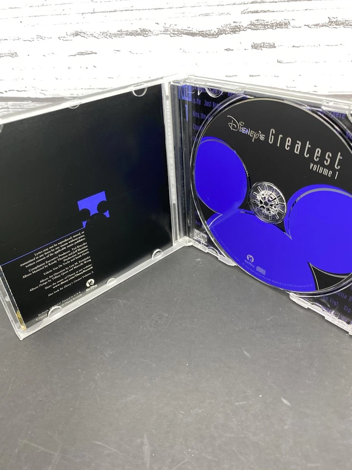 Disney's On The Record: A New Musical Revue 2CD Album And Disney Greatest Vol 1 - Image 4 of 4