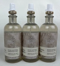 3 Bath & Body Works Aroma Mineral Stone Spa With Natural Essential Oil Mists