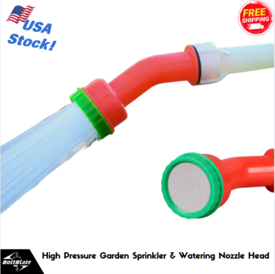 #ad Single High Pressure Nozzle for Garden Hose Sprinkling amp; Greenhouse Use $15.93