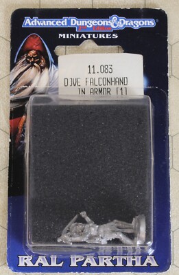 Ral Partha 11-083 AD&D 2nd ed DOVE FALCONHAND n ARMOR Mini FORGOTTEN REALMS OOP