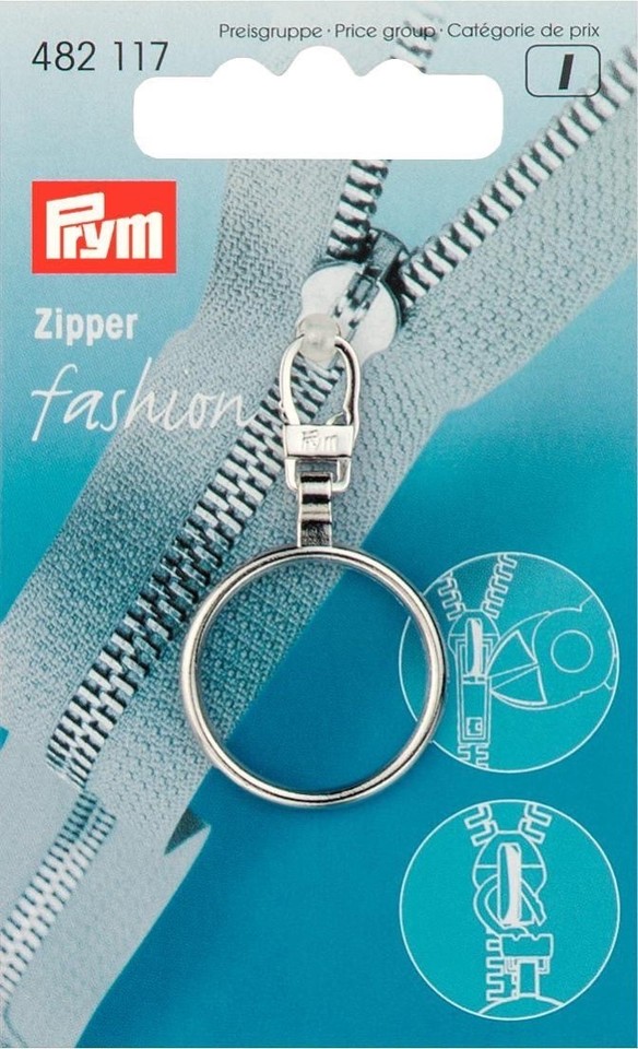 Prym 482140 Tirette « Fashion-Zipper », Casual, Noir
