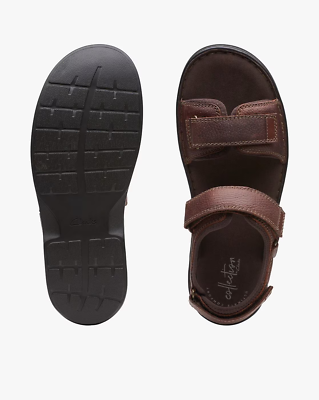 Clarks Malone Shore Tumbled Leather Men display picture 3