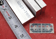 3 Pieces 1/2" X 1-1/4" ALUMINUM 6061 FLAT BAR 4" long Extruded Mill Stock New