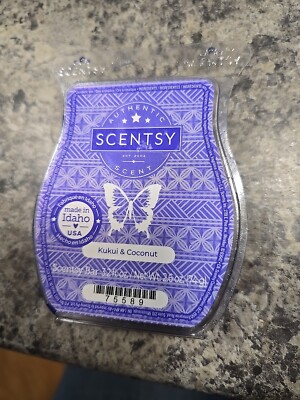 NEW Scentsy KUKUI & COCONUT Wax Bar