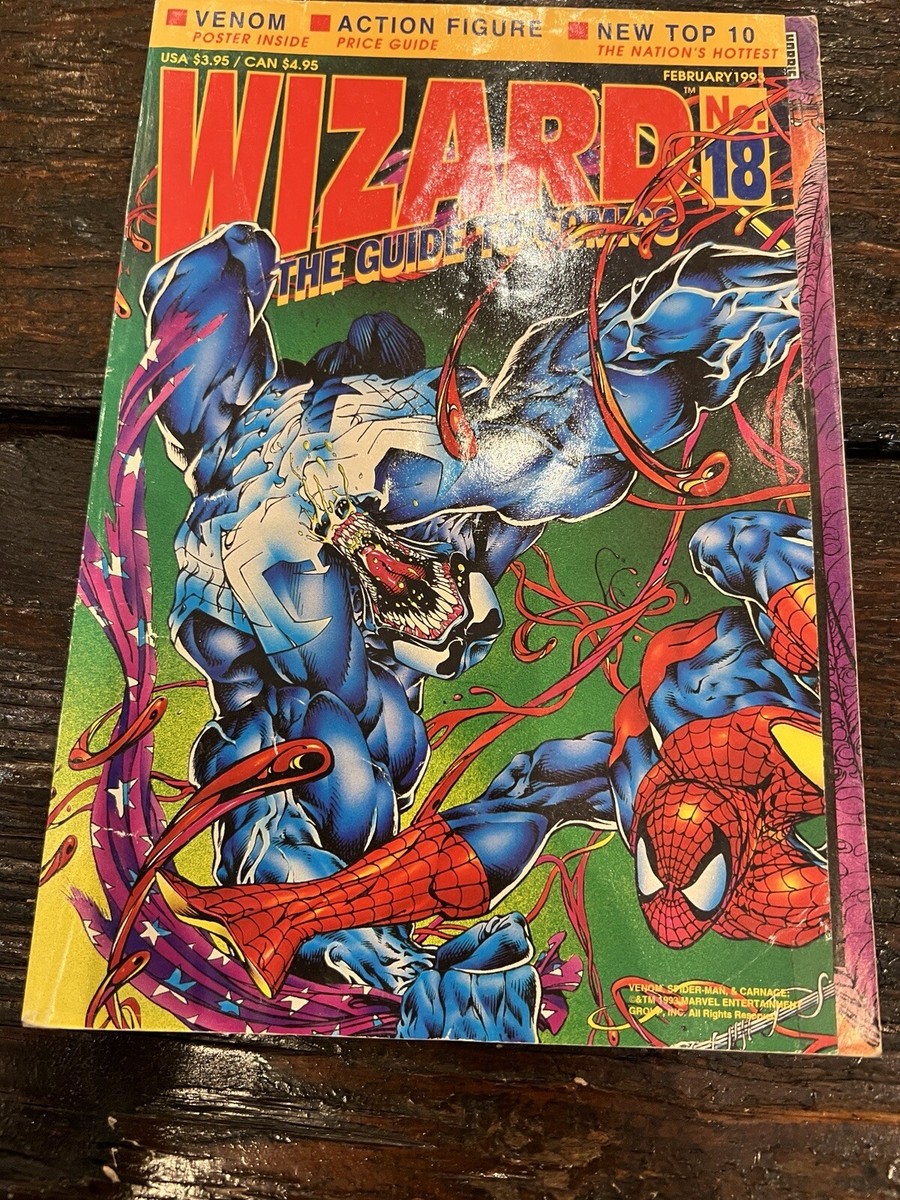 WIZARD PRICE GUIDE #18 (7.0-7.5) 1993 WIZARD THE PRICE GUIDE TO