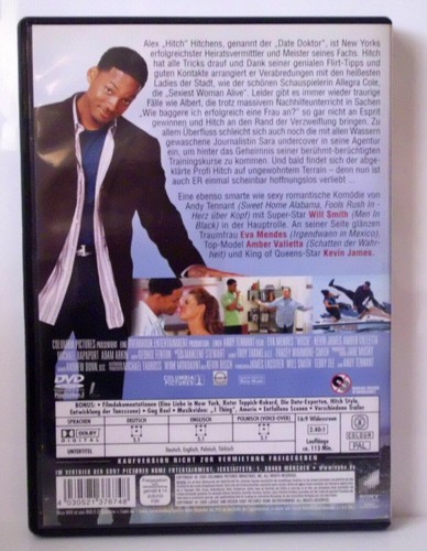 °° Hitch - Der Date Doktor - 2005 - DVD - Will Smith °° - Picture 2 of 2