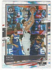 ZACH COLLINS 2020-21 Donruss Optic Target Pulsar Prizm #124 Blazers  ID:25469