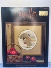 JUNE GRIGG DESIGNS - CCS Leaflet #101 - P. Buckley Moss -  APPLE GIRL