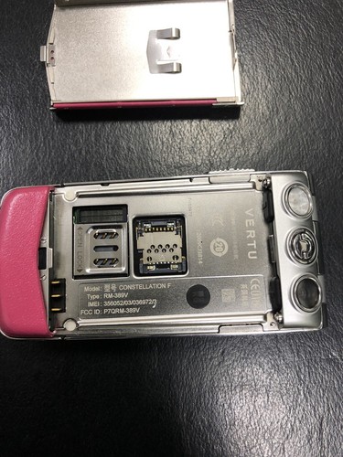 ORIGINAL BRAND VERTU CONSTELLATION AYXTA HOT PINK,LUXURY STYLISH - Picture 9 of 10