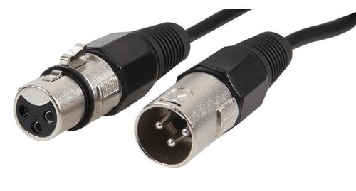 3 Cavi XLR Stagecore 3 Metri – Maschio-femmina, Verde, Per Microfono E Audio, Confezione Da 3