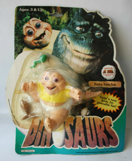 Hasbro Disney 1991 Dinosaurs Baby Sinclair 3 5 Inch Action Figure Preloved Vintage Rare Collector Toys Kids Prelove Tv For Sale Online Ebay
