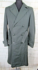 Vintage US Army AG44 Green Wool Gabardine Overcoat with liner Size 36L (B)