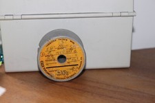 10 m  WOLFRAMDRAHT / TUNGSTEN WIRE 43,5 my 0,0435  mm auf Rolle