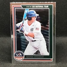 JOSHUA SPRINGER 2022 USA Stars & Stripes Longevity RC #85 15U NATIONAL 