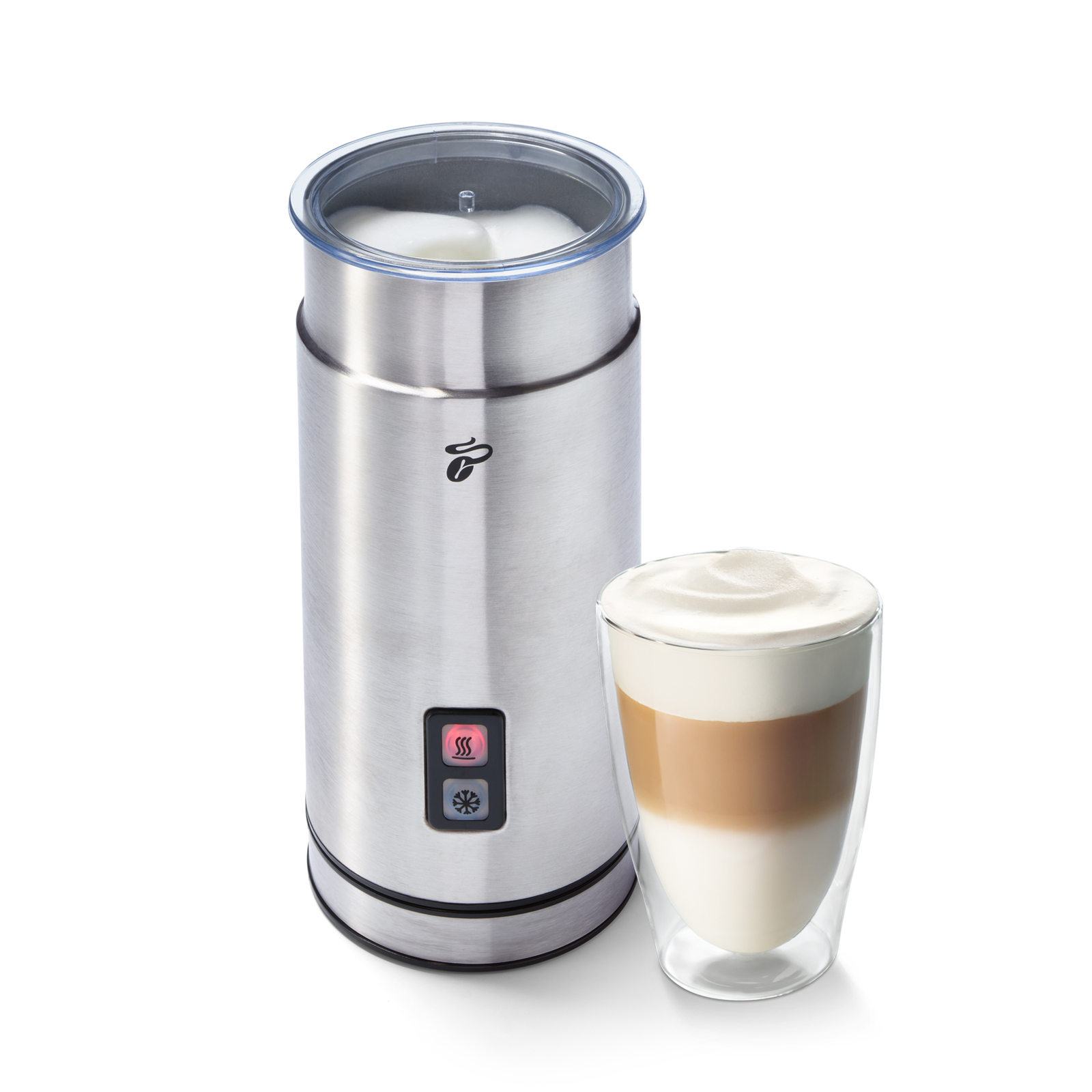 Tchibo 394101 Milchaufschäumer 550W 130ml - Edelstahl online 