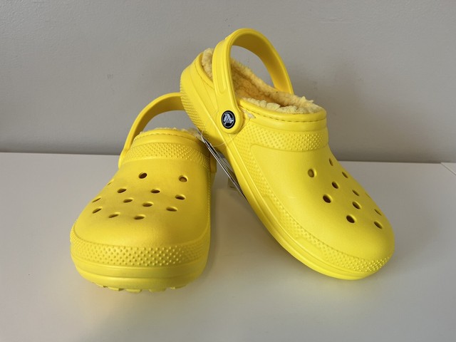 yellow crocs size 6