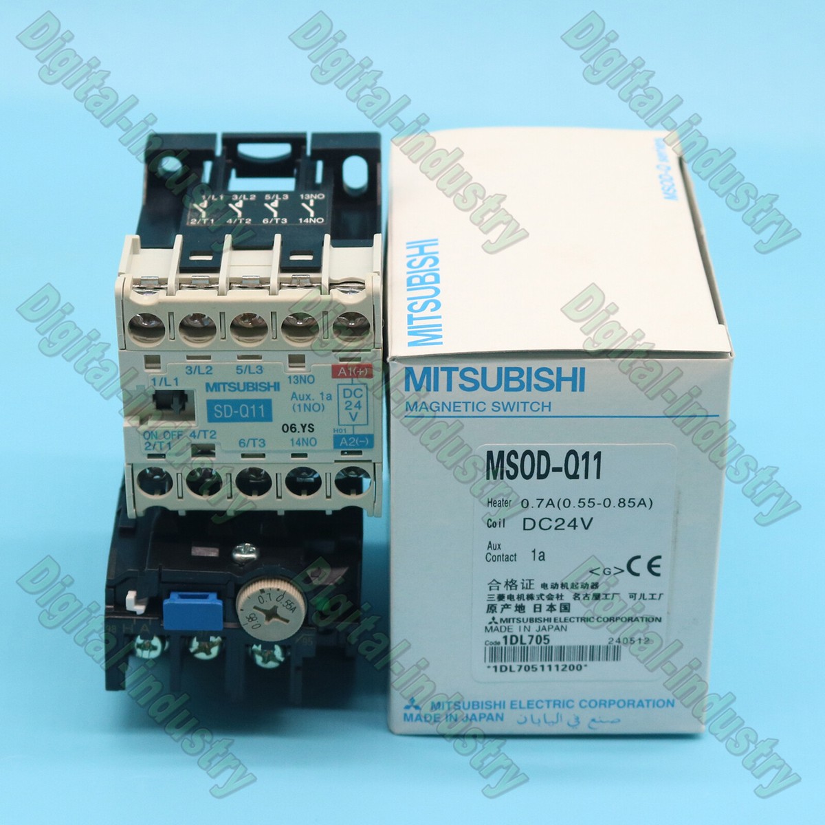 1PC New MITSUBISHI MSOD-Q11 DC Contactors DC24V Free