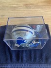 Lem Barney HOF 92 Autographed Authentic Detroit Lions Mini Helmet JSA COA w/Case — photo 5