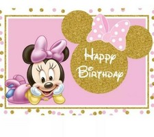 Cartoon Photo Background Vinyl Birthday Party Backdrop