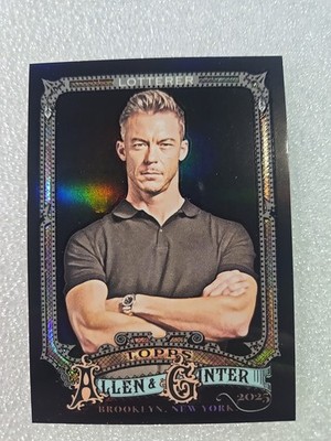 An'dre Lotterer  Refactor Chrome Black  Sp 2025 Topps Allen And Ginter X