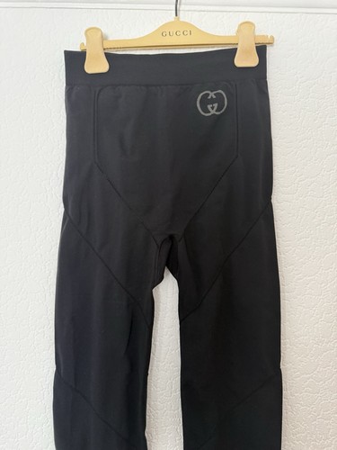 GUCCI LEGGINGS IN JERSEY NERO TAGLIA M - Foto 2 di 8